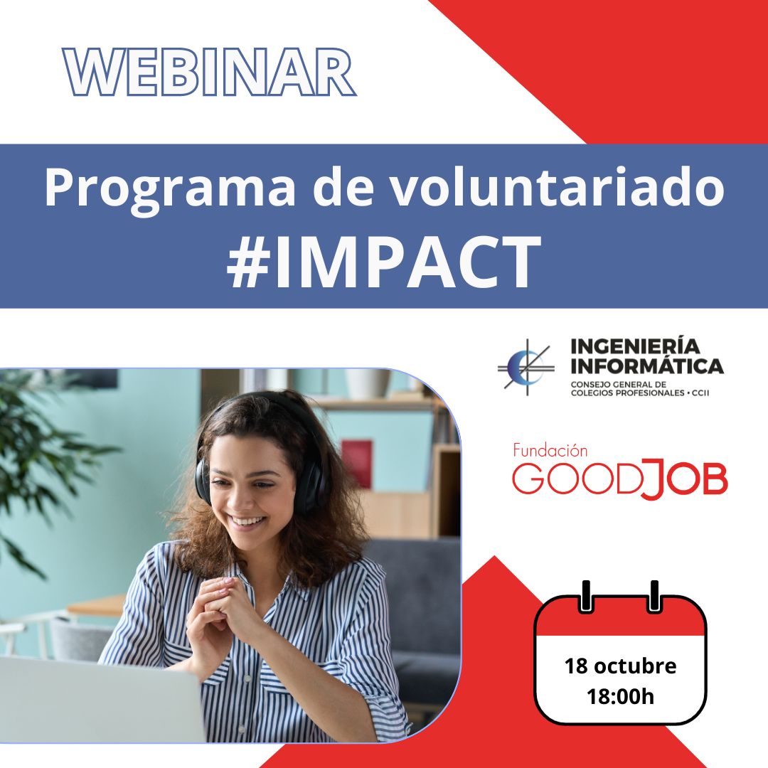 WEBINAR “Programa de voluntariado #IMPACT”